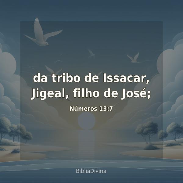 Números 13:7