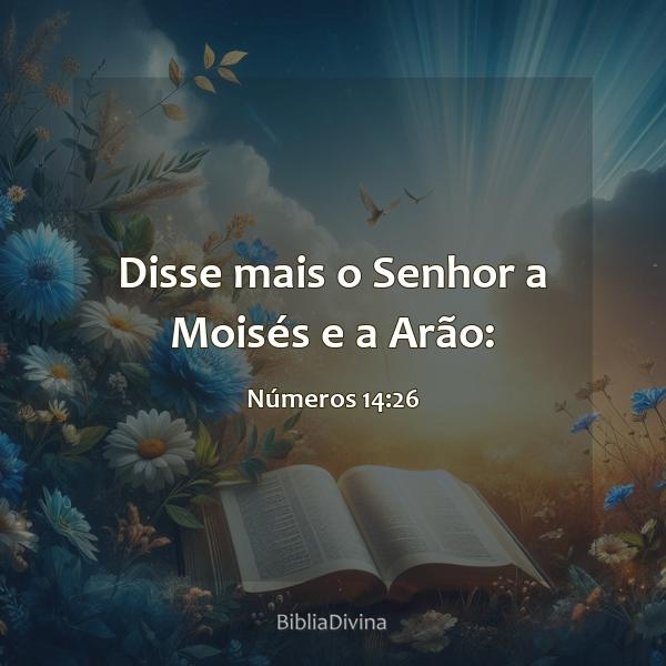 Números 14:26