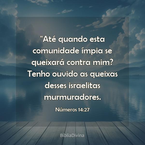 Números 14:27