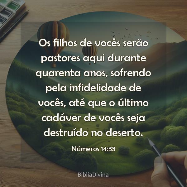 Números 14:33