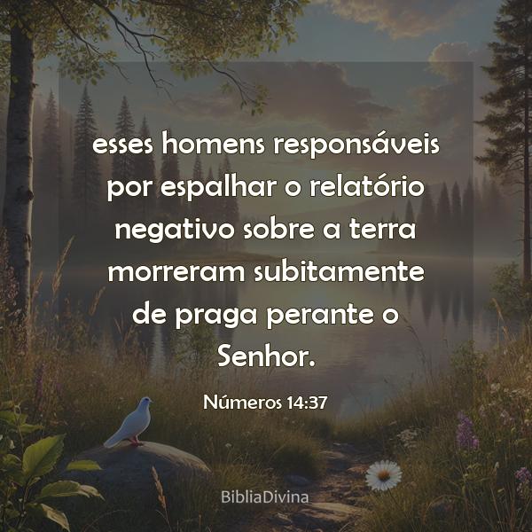 Números 14:37