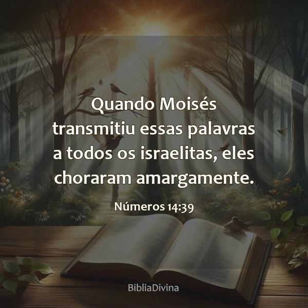 Números 14:39