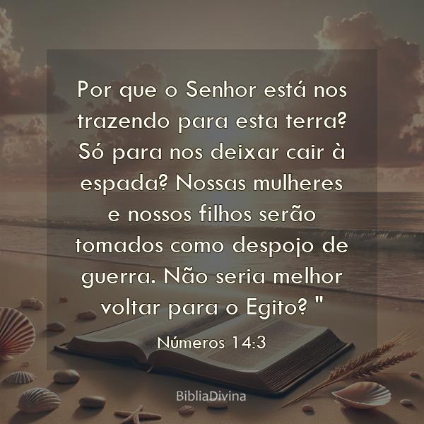 Números 14:3