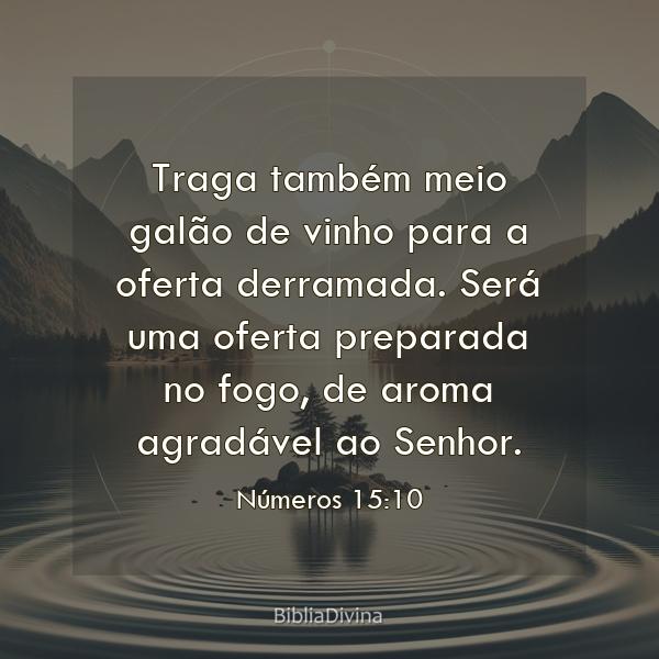 Números 15:10