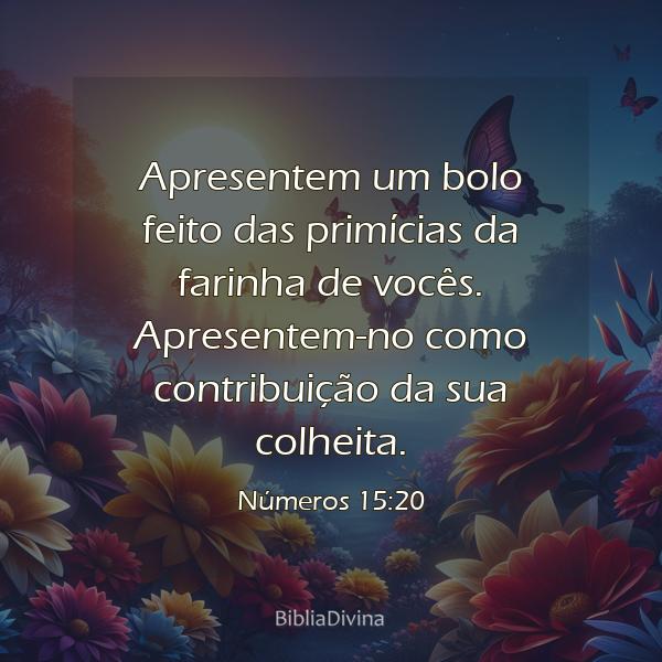 Números 15:20