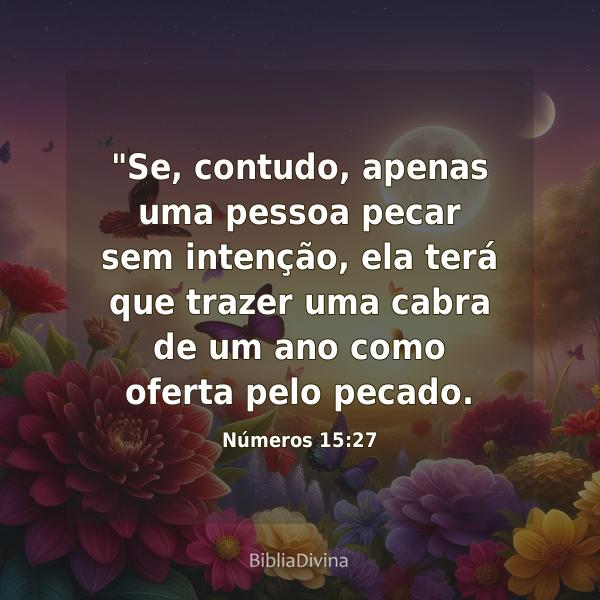 Números 15:27