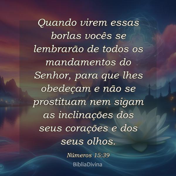 Números 15:39