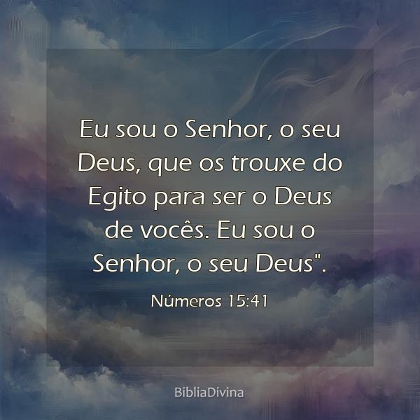 Números 15:41