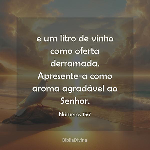 Números 15:7