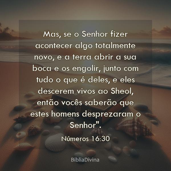 Números 16:30