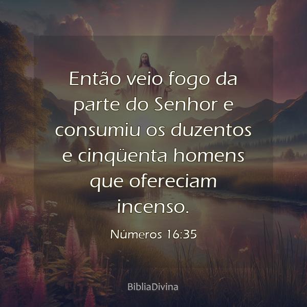 Números 16:35