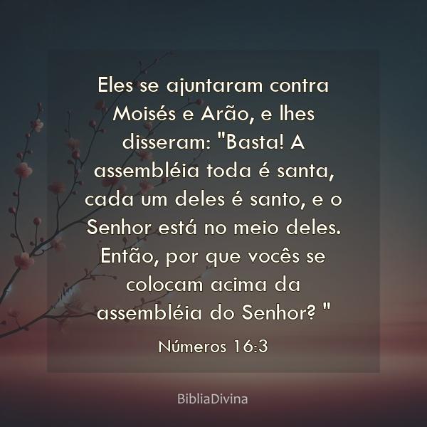 Números 16:3