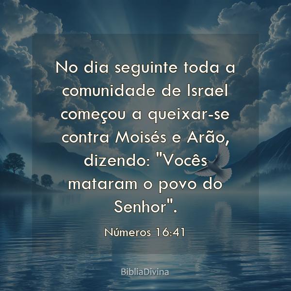 Números 16:41