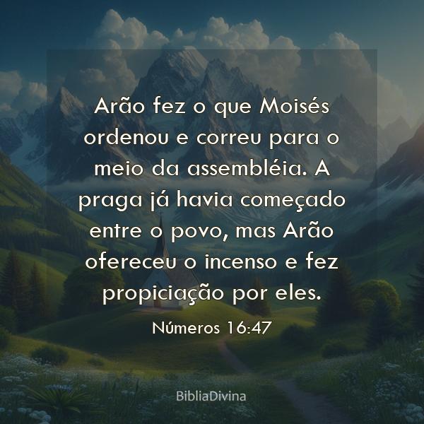 Números 16:47