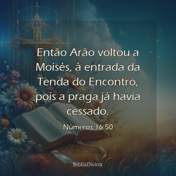 Números 16:50