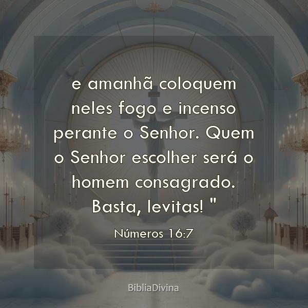 Números 16:7