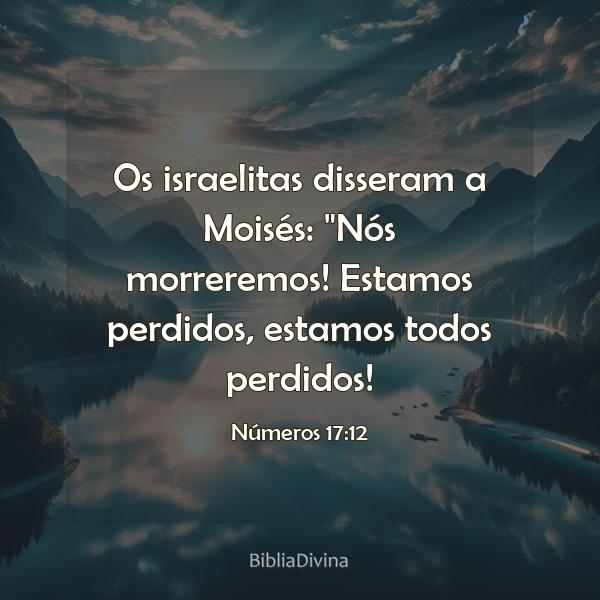 Números 17:12