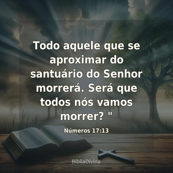 Números 17:13