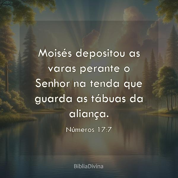 Números 17:7