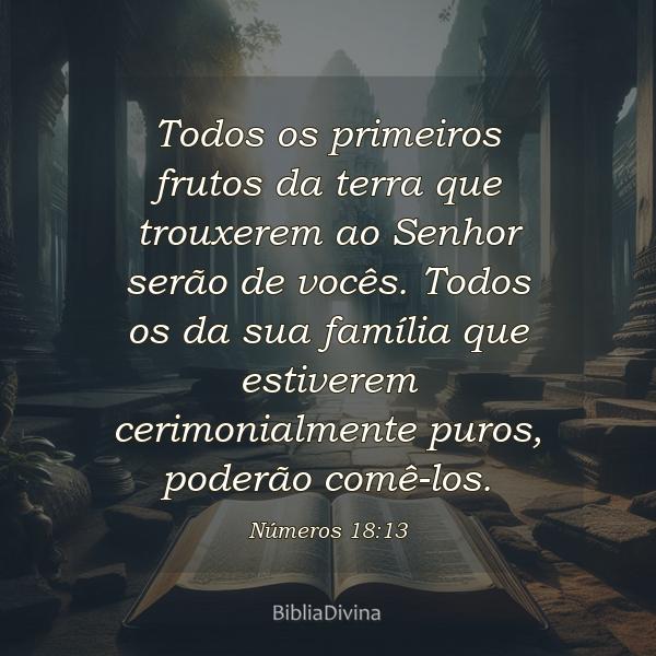 Números 18:13