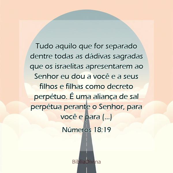 Números 18:19