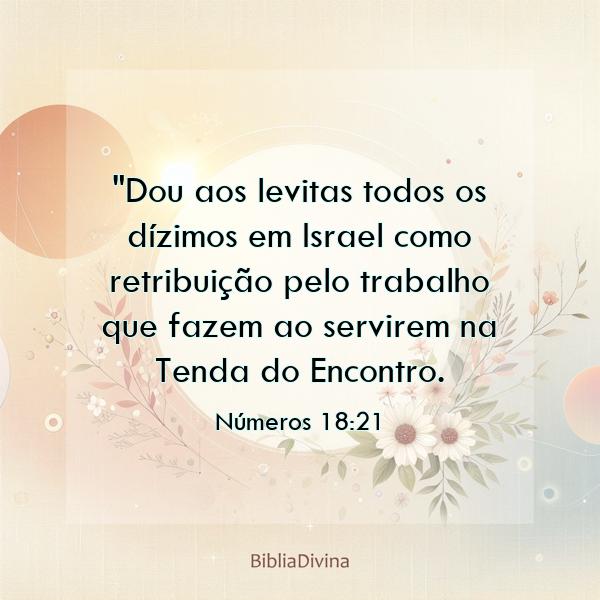 Números 18:21