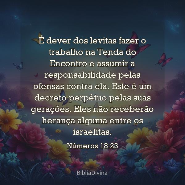 Números 18:23