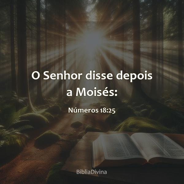 Números 18:25