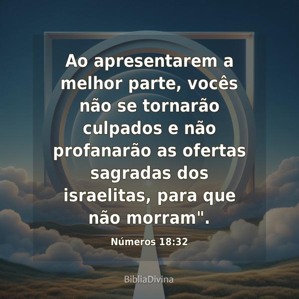 Números 18:32