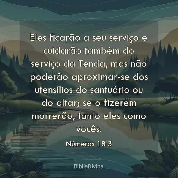 Números 18:3