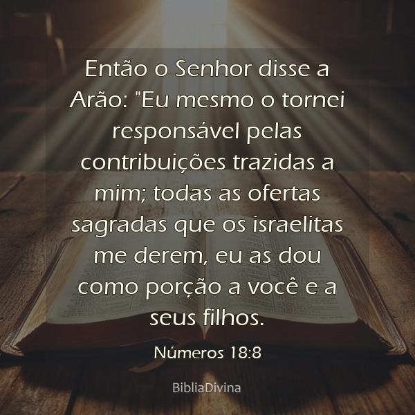 Números 18:8