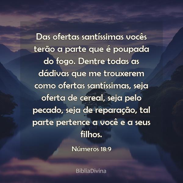 Números 18:9