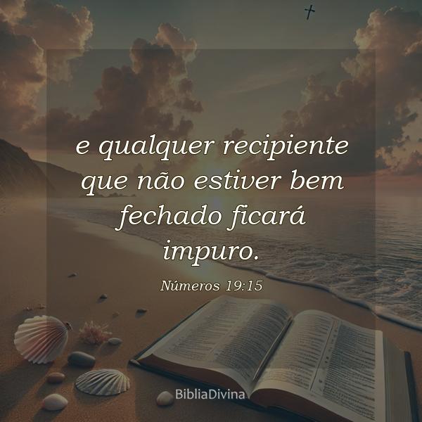 Números 19:15