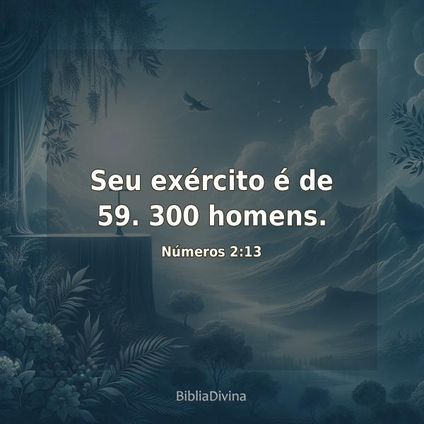 Números 2:13