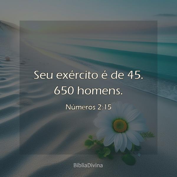 Números 2:15