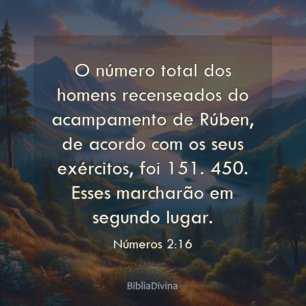 Números 2:16