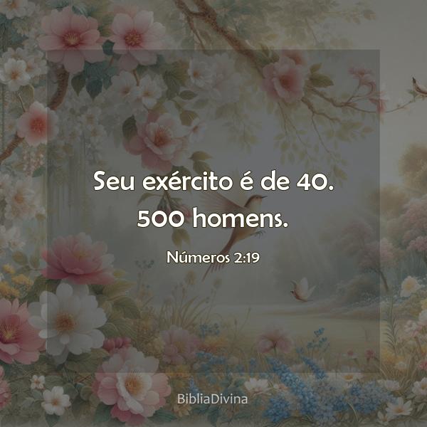 Números 2:19