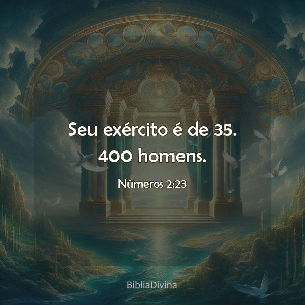 Números 2:23