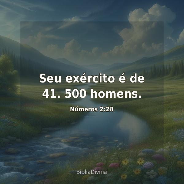 Números 2:28