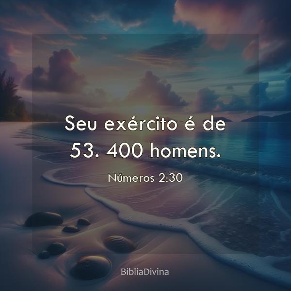 Números 2:30