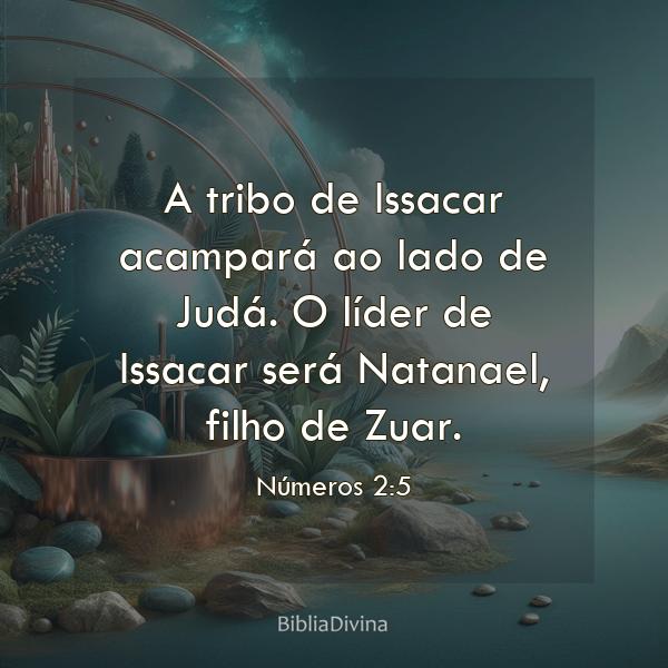 Números 2:5