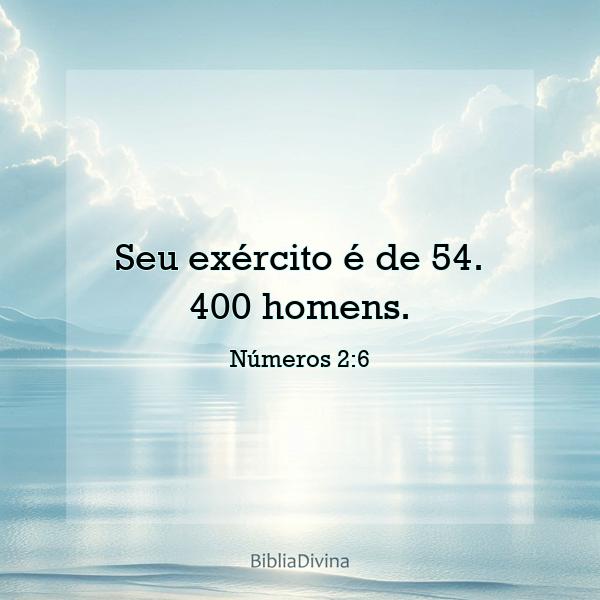 Números 2:6