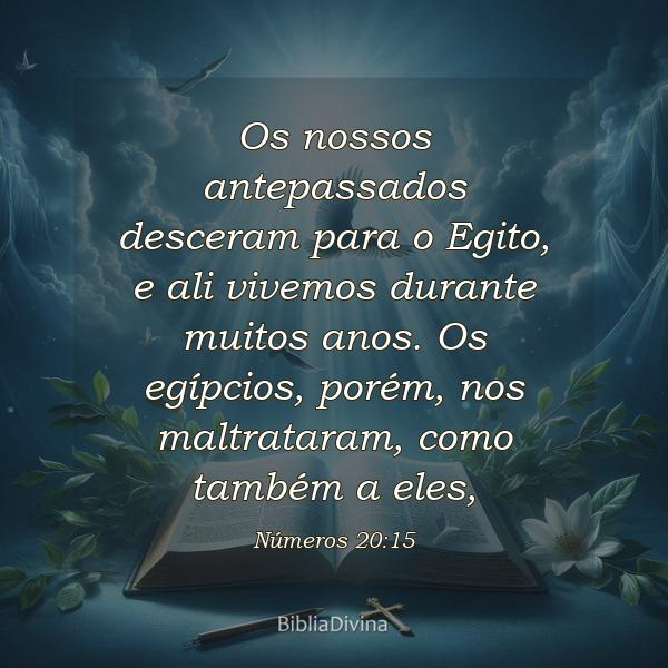 Números 20:15