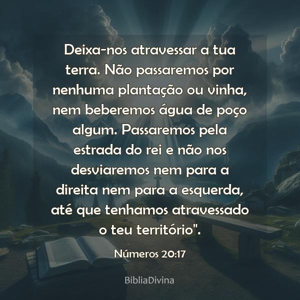 Números 20:17