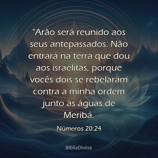 Números 20:24