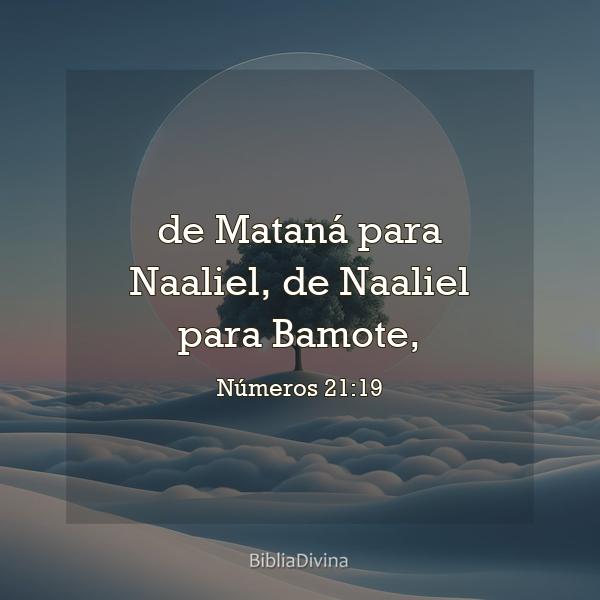 Números 21:19