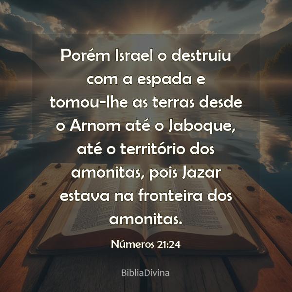 Números 21:24