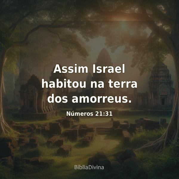 Números 21:31