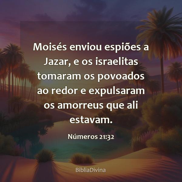 Números 21:32