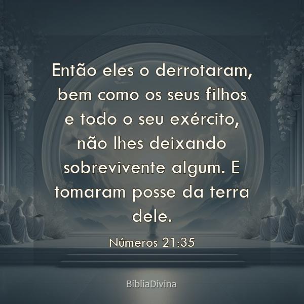 Números 21:35